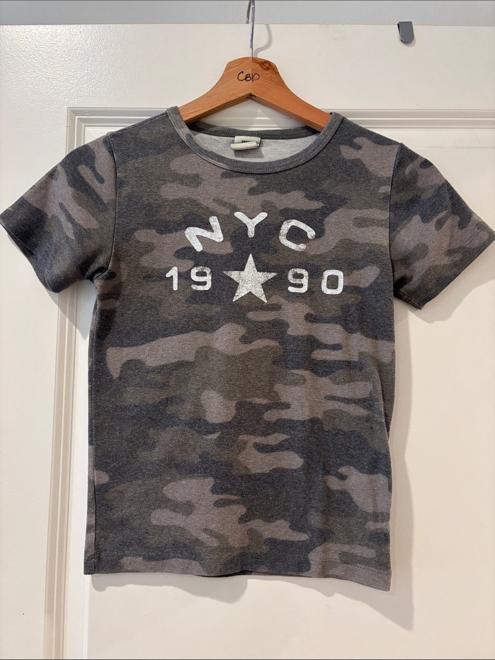 Camo NYC 1990 Graphic Tee - Gray